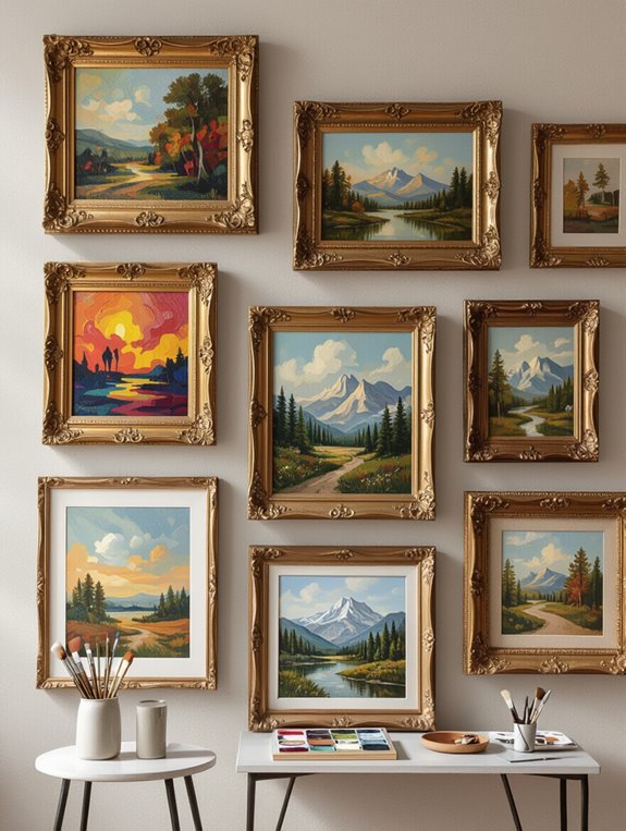 frame style and material