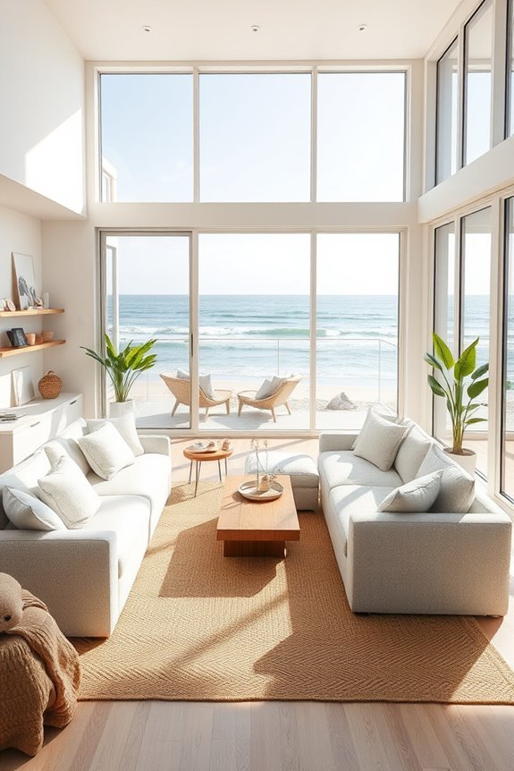 framed ocean view elegance
