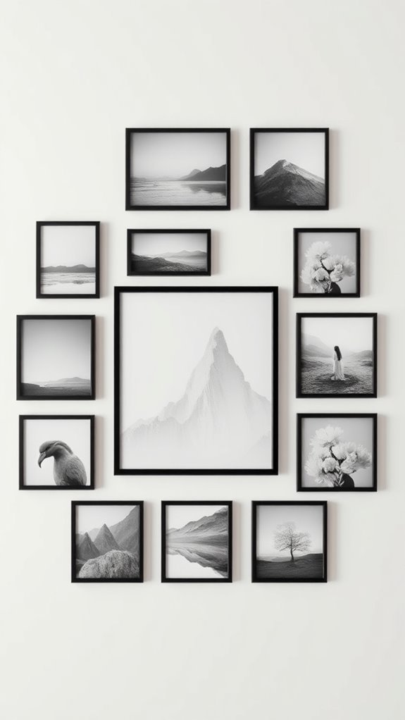 framed photography decor ideas
