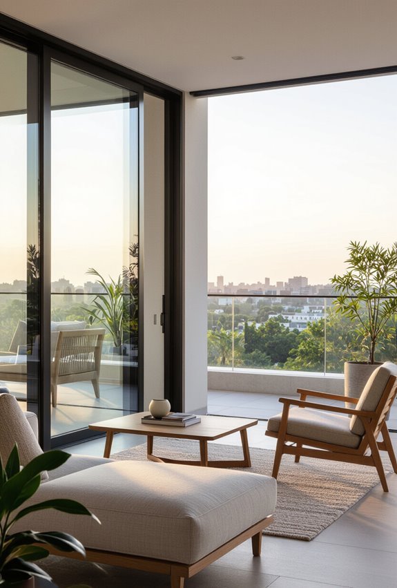 frameless glass sliding doors