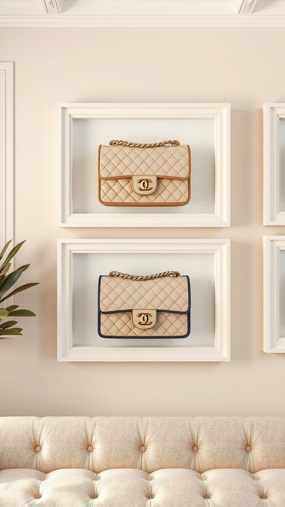 framing chanel s iconic handbags