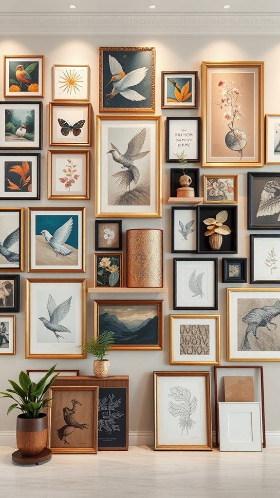framing techniques for galleries
