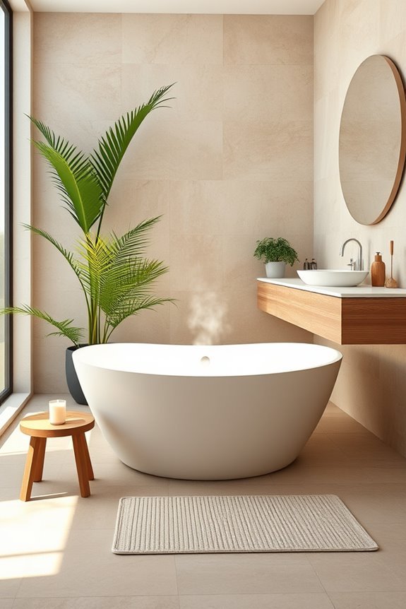 freestanding bathtub placement tips