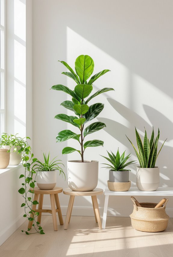 fresh cute room greenery