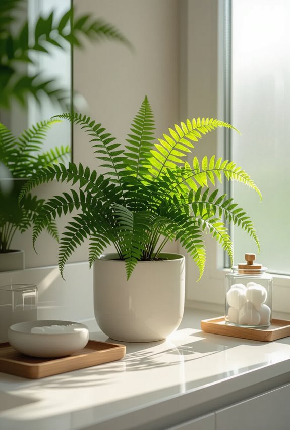 fresh plants coordinated textures