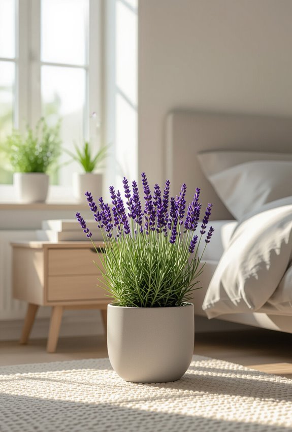 fresh scented calming lavender retreat