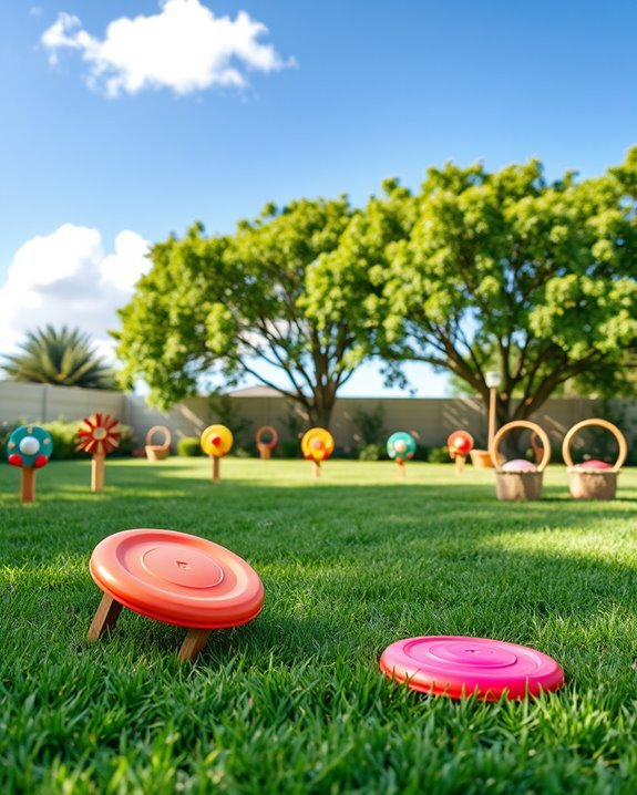frisbee golf backyard fun