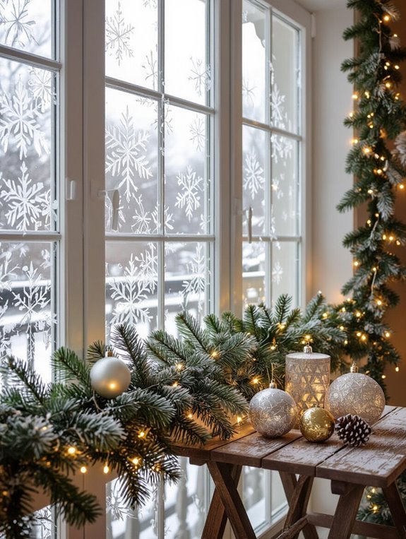 frosted window decor ideas