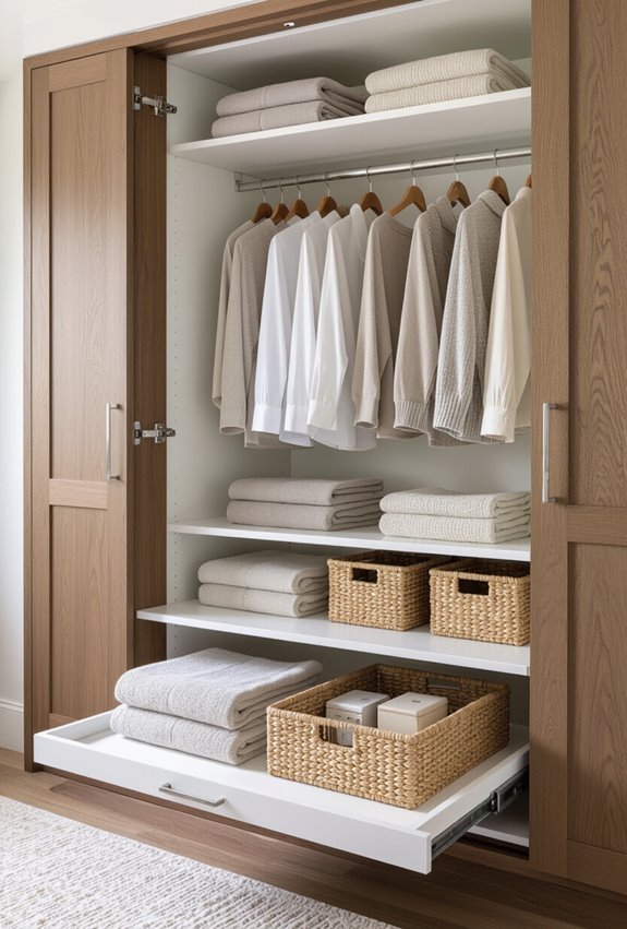 fully extending soft close pull outs