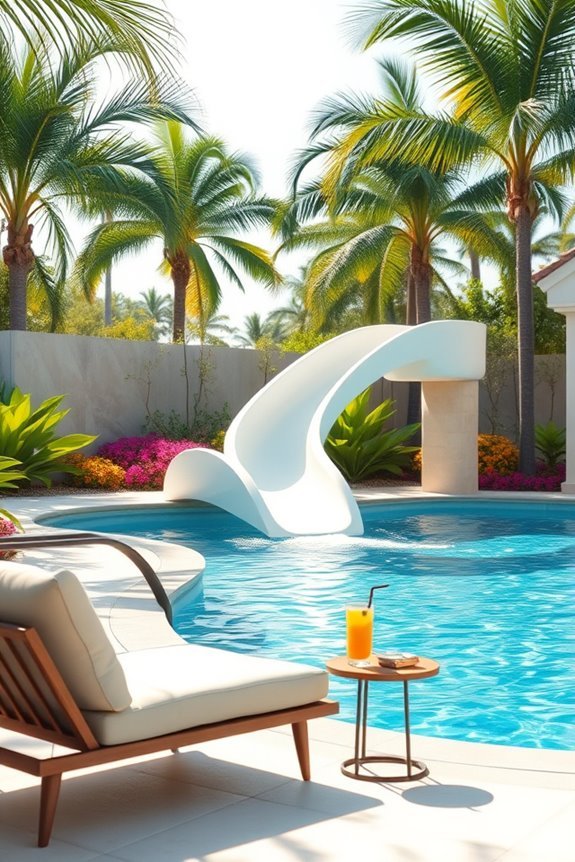 fun and safe pool slide