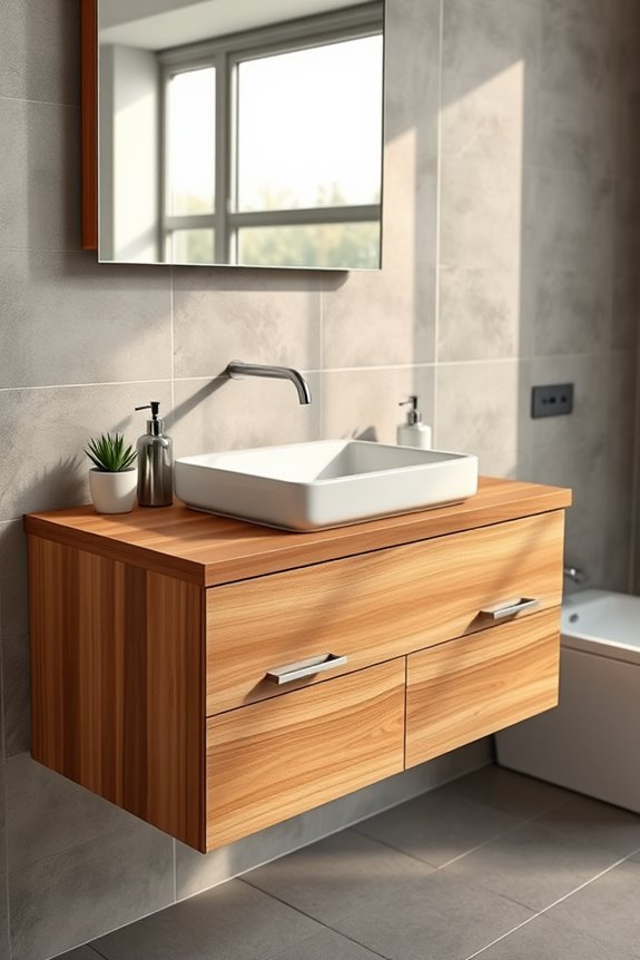 functional bathroom storage solutions