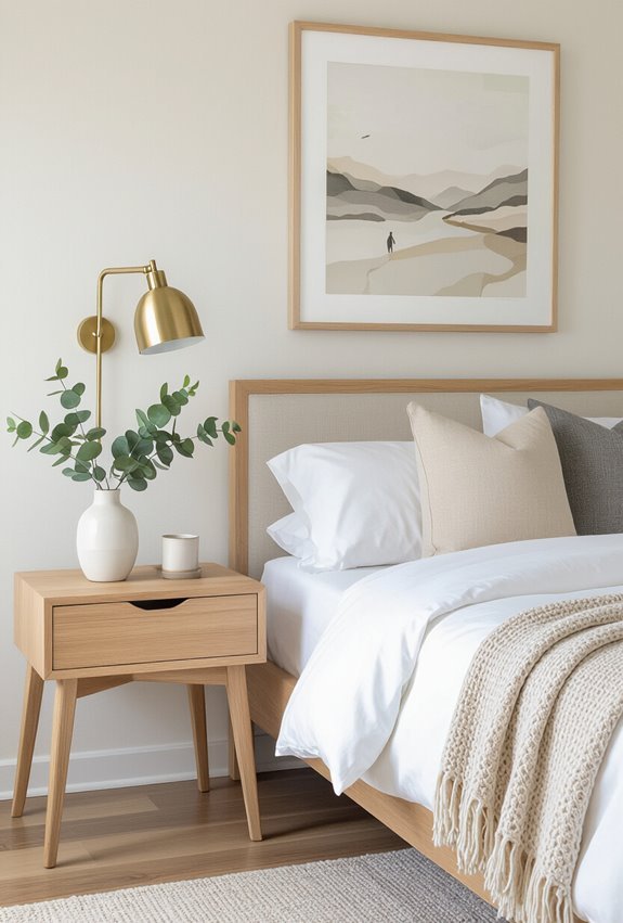 functional calming bedside vignette