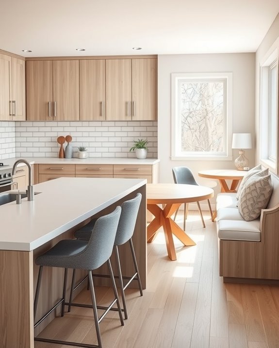 functional cozy breakfast nook