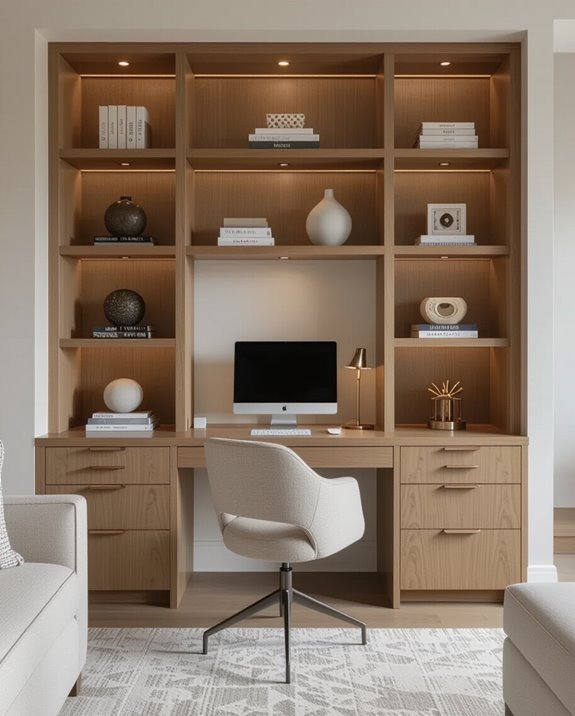 functional stylish work nook