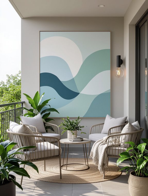 furniture and wall art integration