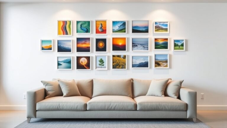 gallery wall arrangement ideas