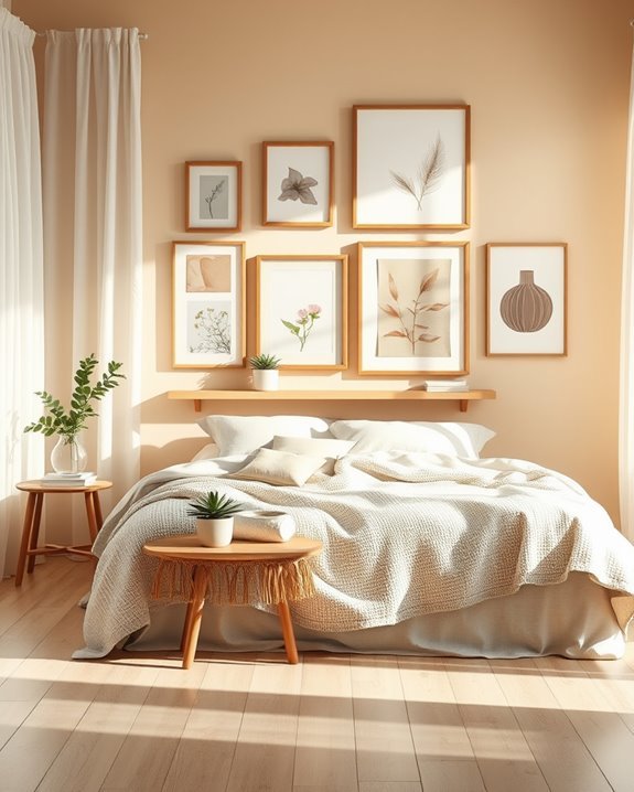 gallery wall boho aesthetic