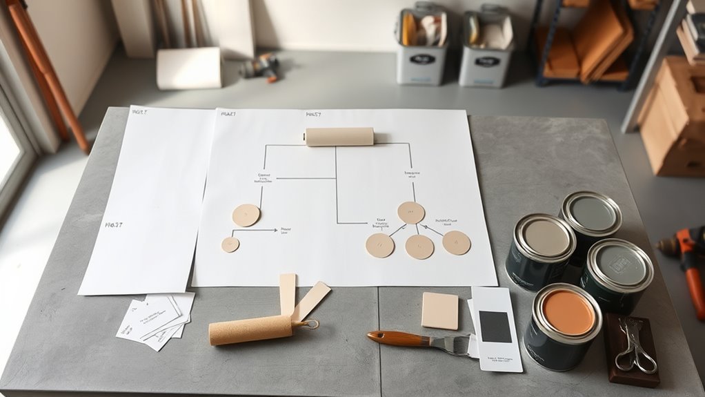 garage wall paint decision