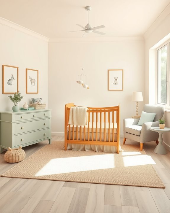 gender neutral baby bedroom design
