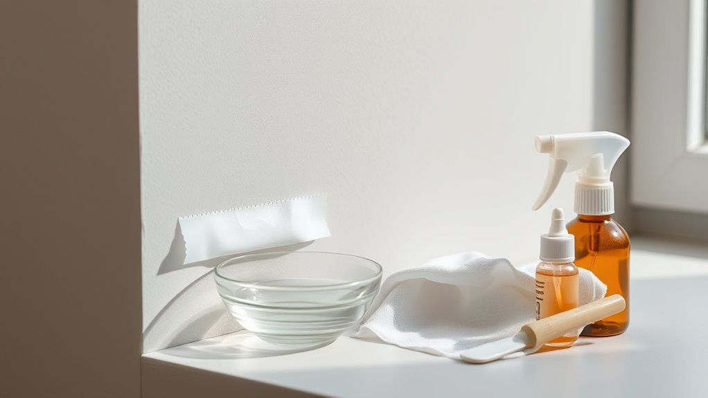 gentle adhesive removal method