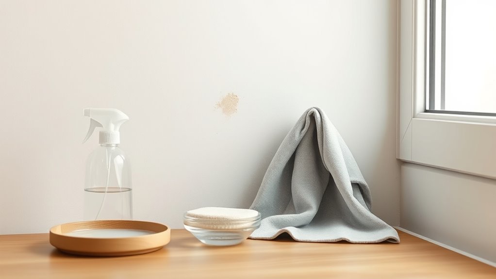 gentle grease wall cleaning