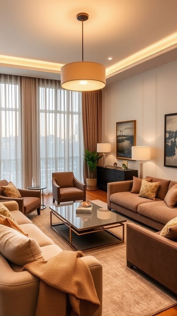 gentle illumination for spaces