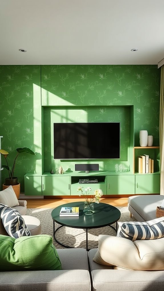gentle nature inspired wall coverings