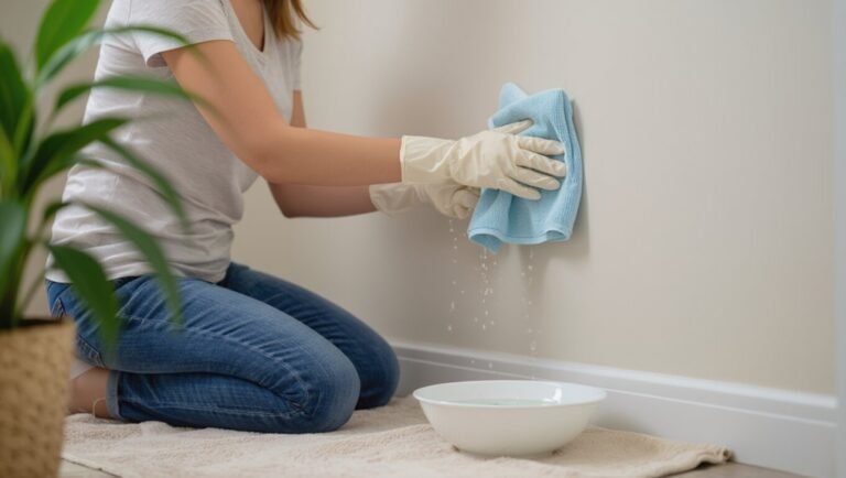 gentle wall cleaning techniques