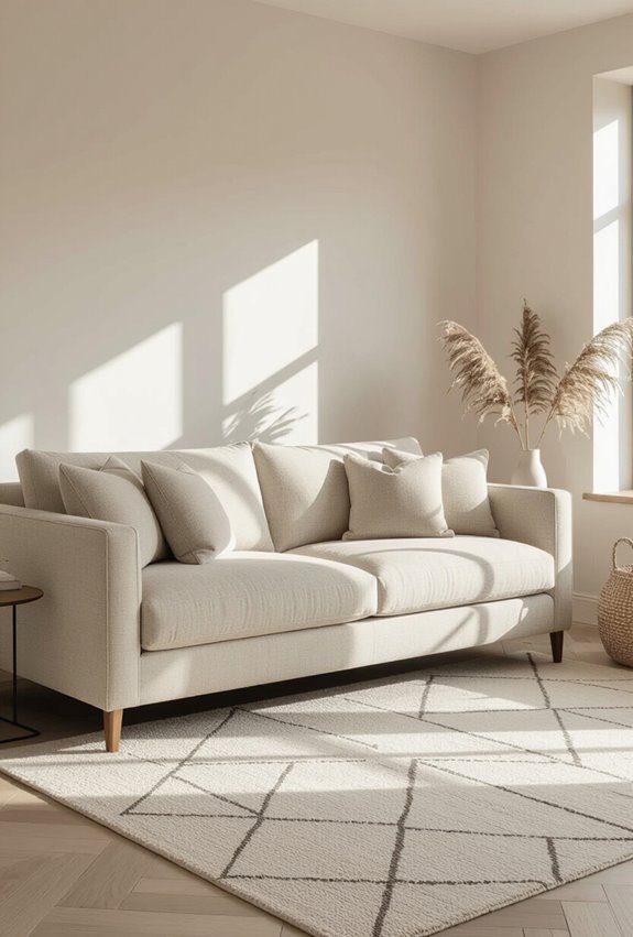 geometric layered rugs elevate