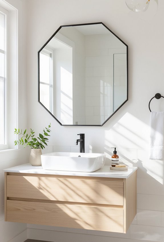 geometric mirrors for modern flair