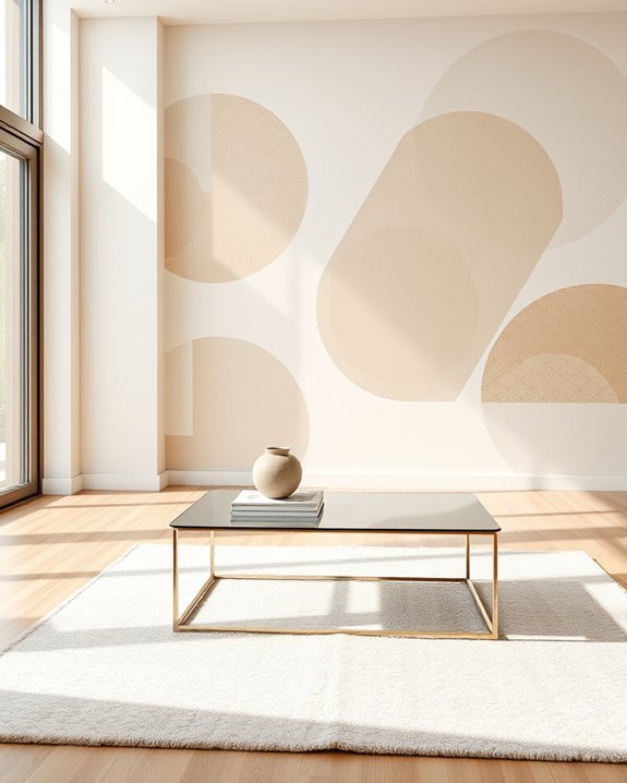 geometric patterns enhance interiors