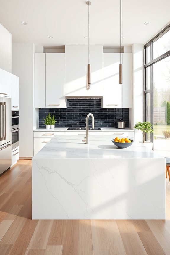 geometric patterns enhance kitchens
