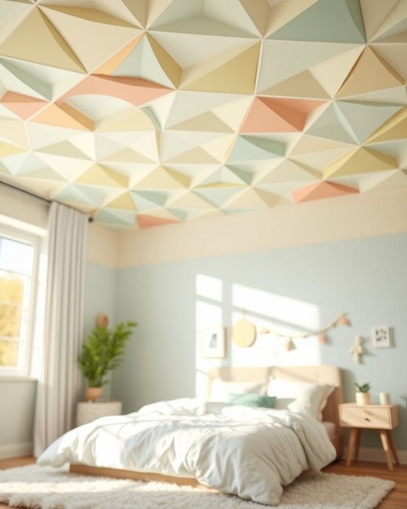 geometric patterns for ceilings
