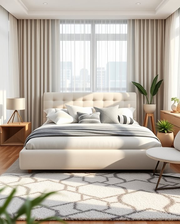 geometric shapes enhance decor