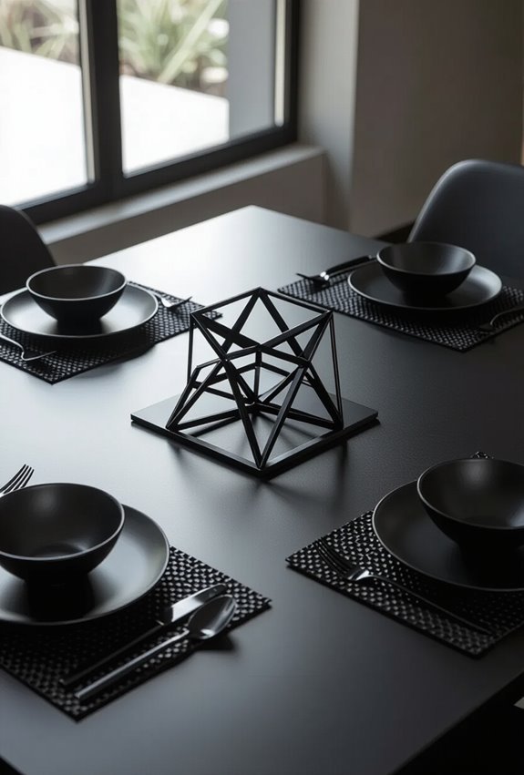 geometric shapes sharpen blacktablescape