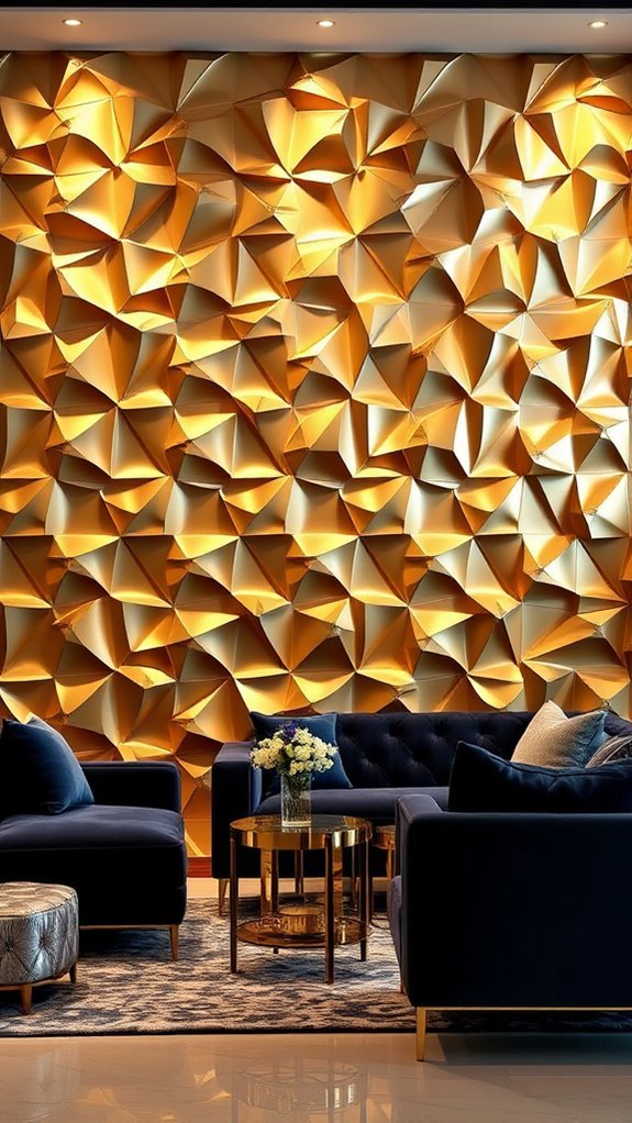 glamorous metallic finish options