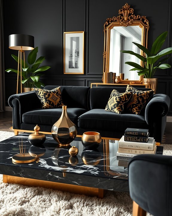 glamorous opulent decor accessories