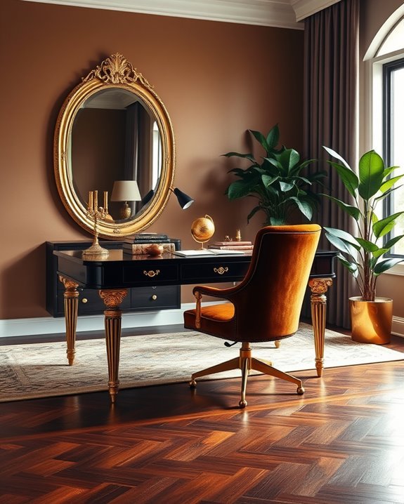 gold accents for inspiration