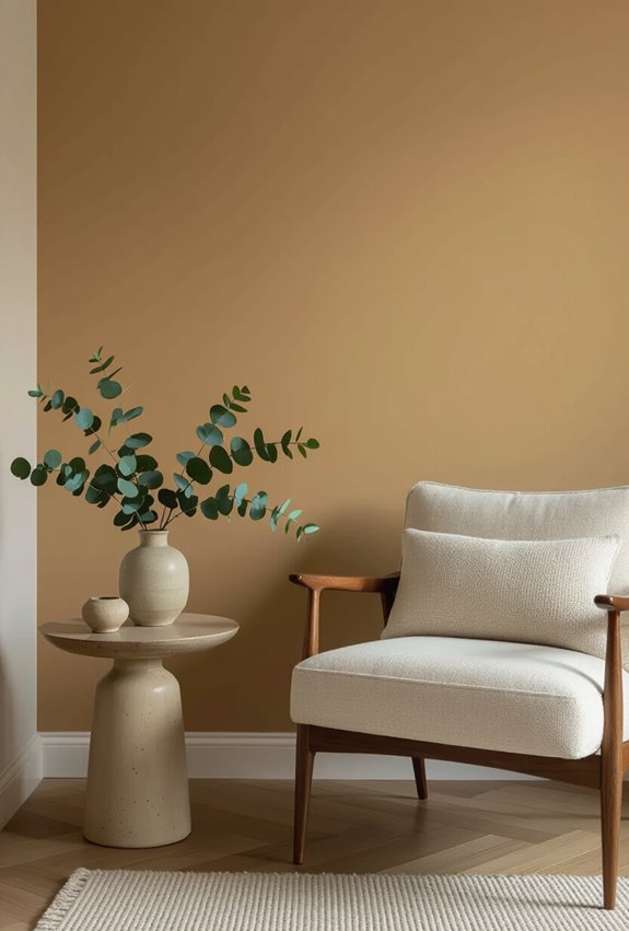 golden beige adds warmth