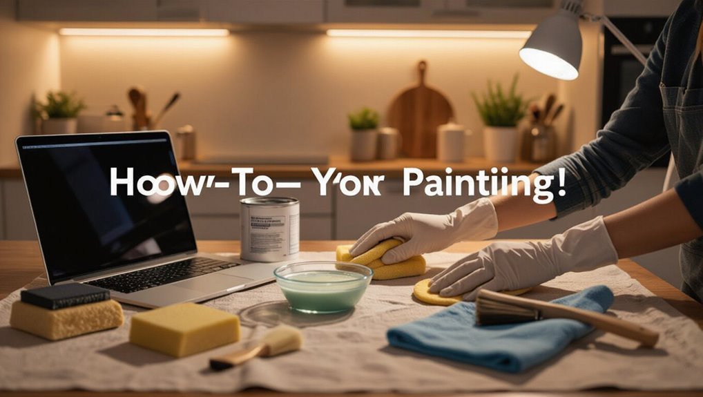 grease stain painting guide