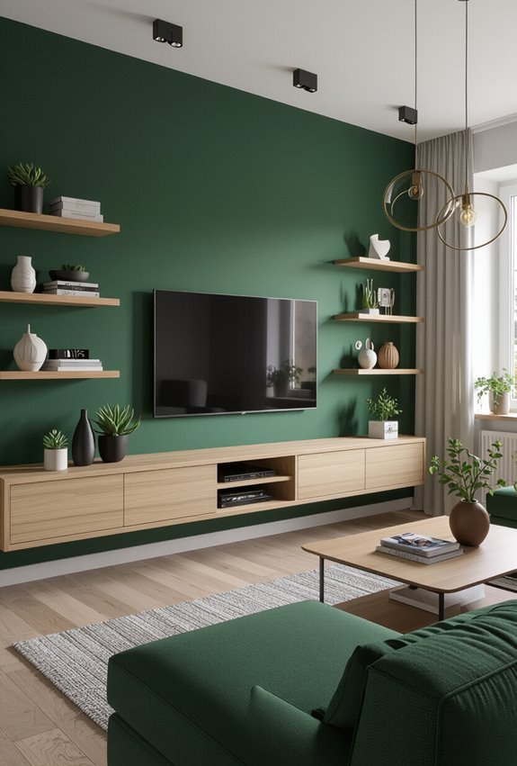 green tv wall tips