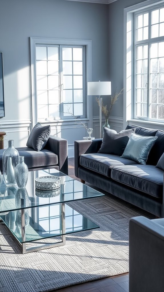 grey blue metallic fusion