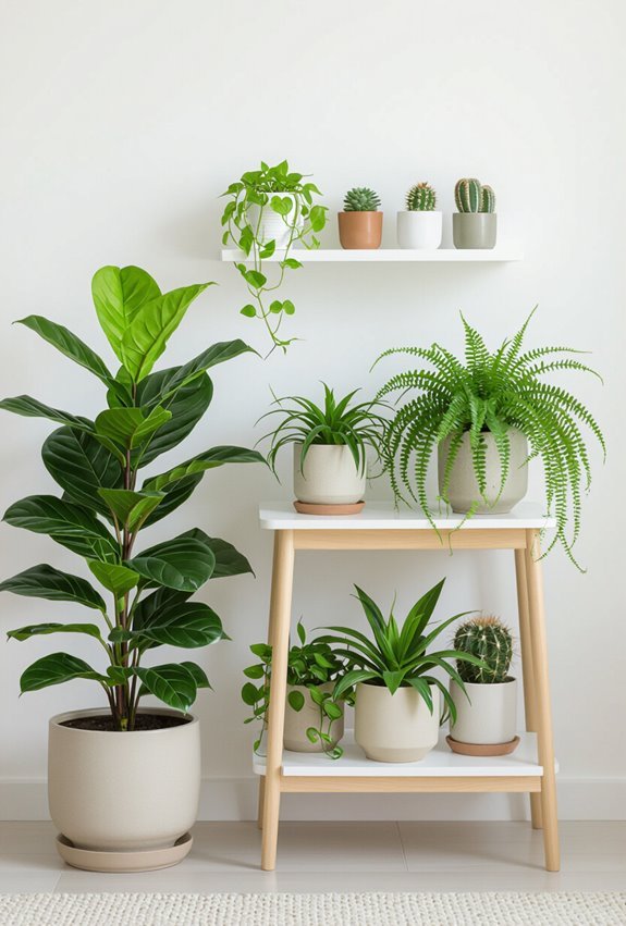 group plants by size
