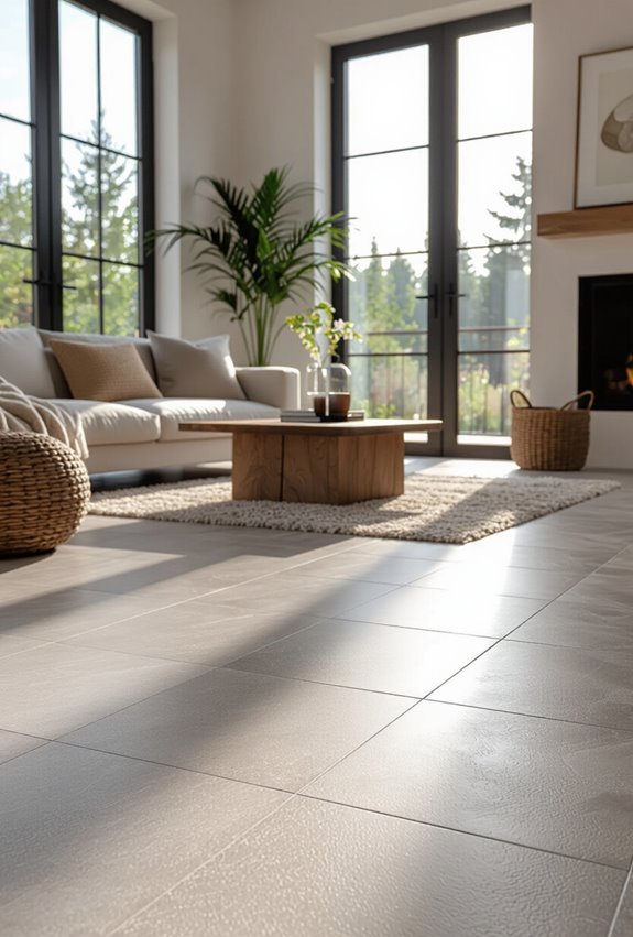 grout color defines tile design