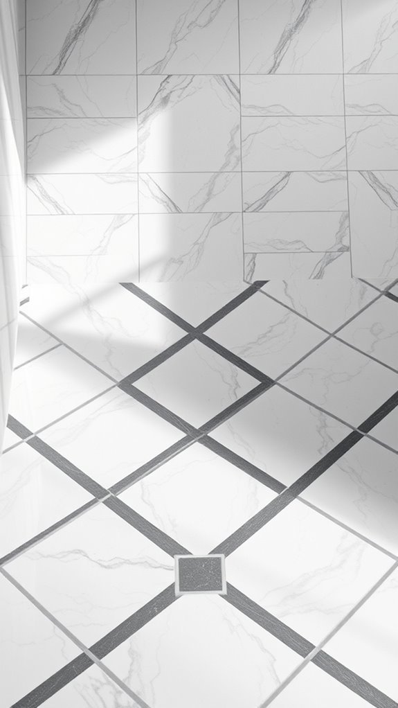grout color influences design