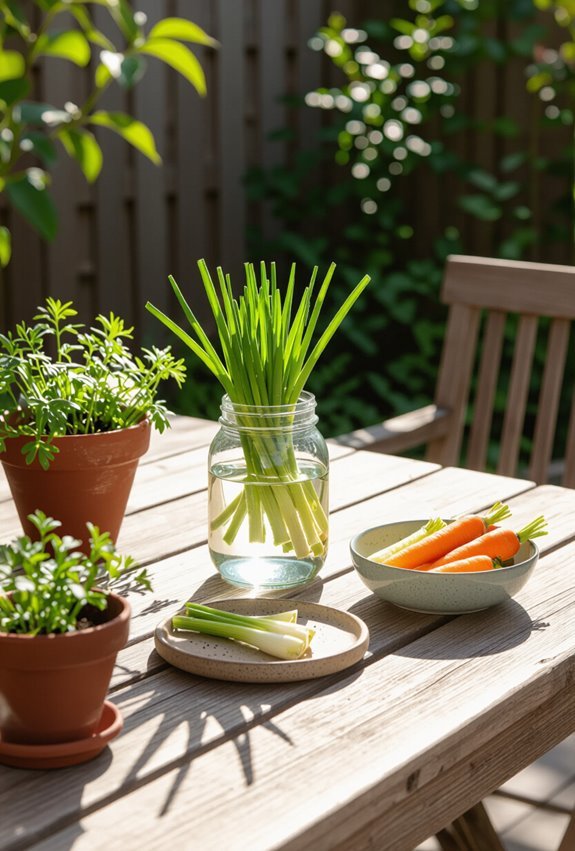 grow vegetables from scraps