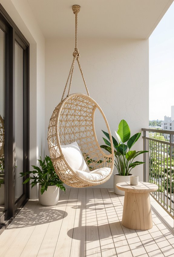 hammock or ergonomic swing