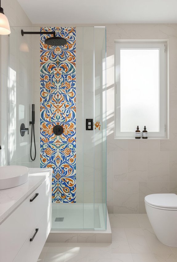 hand painted ceramic tile murals