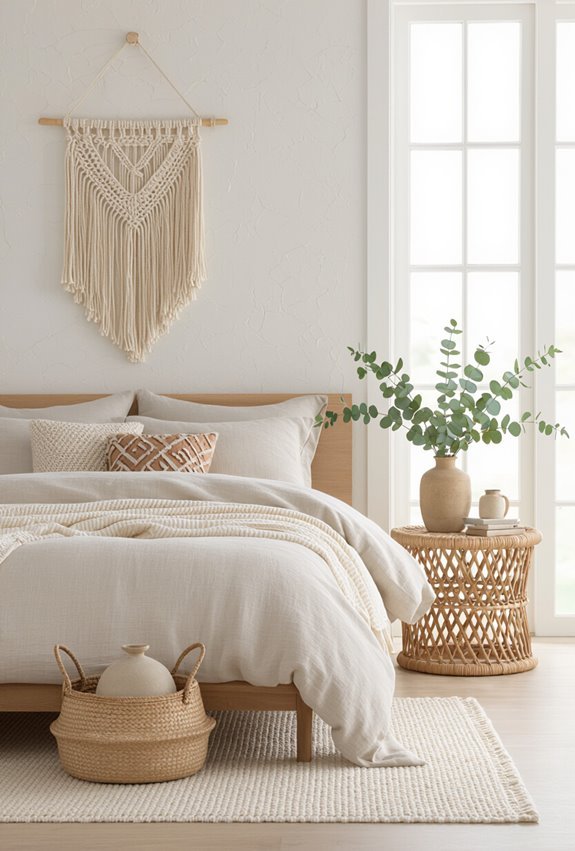 handcrafted minimal boho accents