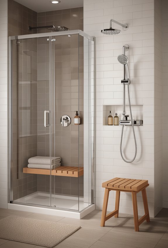 handheld shower for accessibility